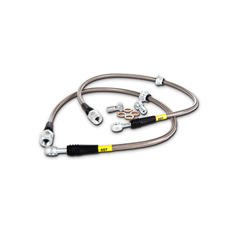 StopTech 03-09 Mercedes E55/E63 / 03-10 E320/E350 Coupe / 03-09 E500/E550 Rear SS Brake Line Kit