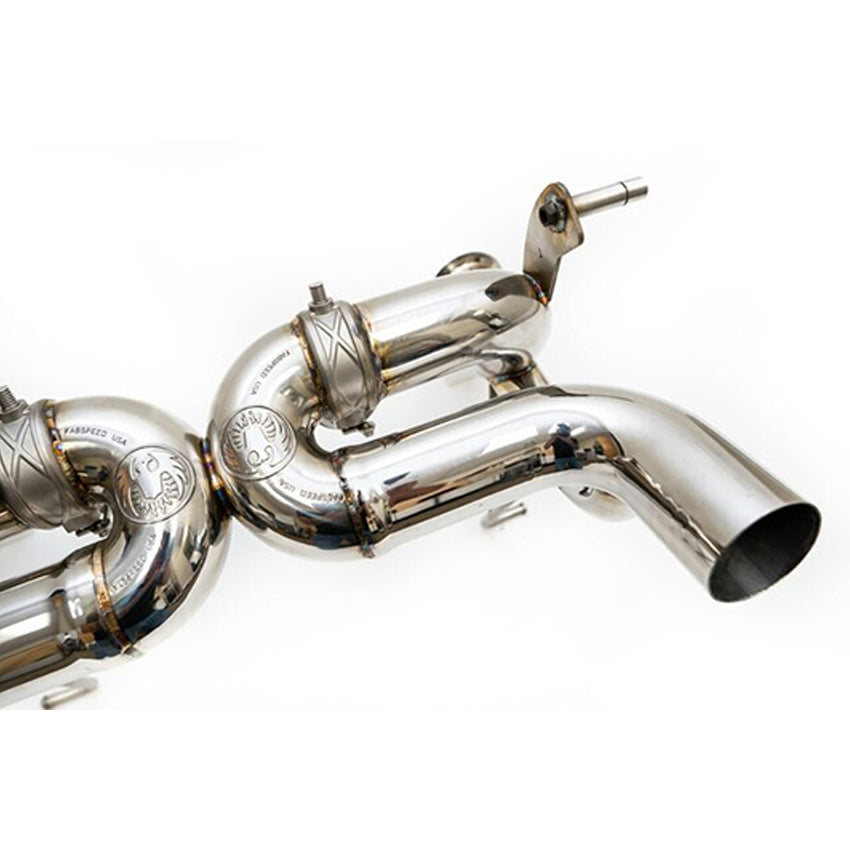 Fabspeed Valvetronic Supersport X-Pipe Exhaust System for Lamborghini Aventador SVJ 2018-2020