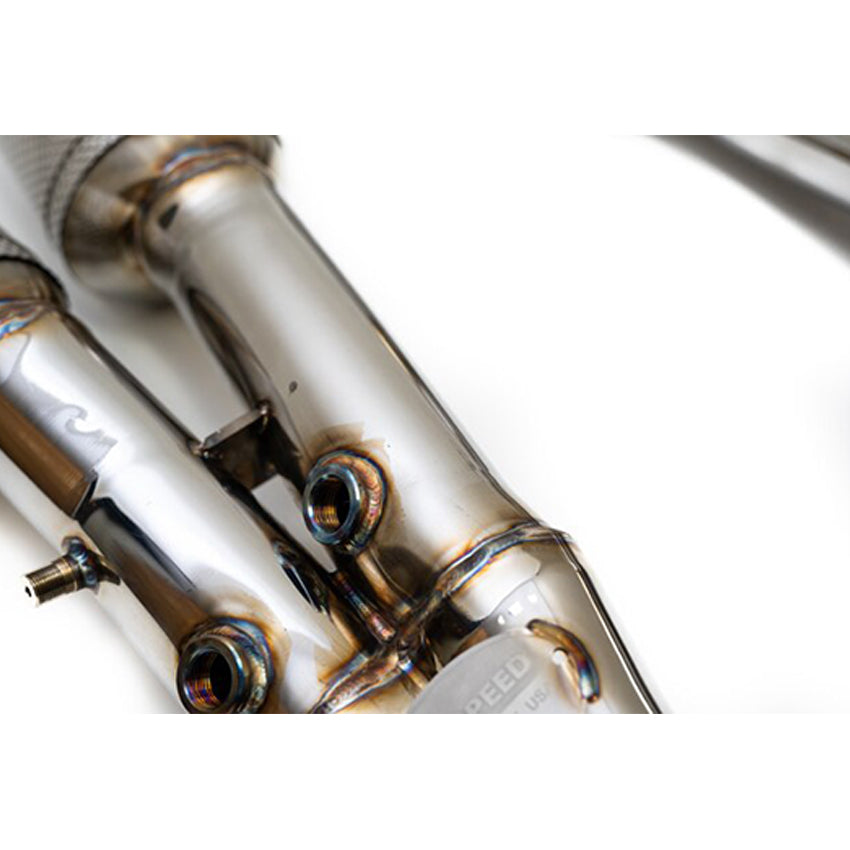 Fabspeed Sport Catalytic Converters for Lamborghini Aventador SVJ 2018-2020