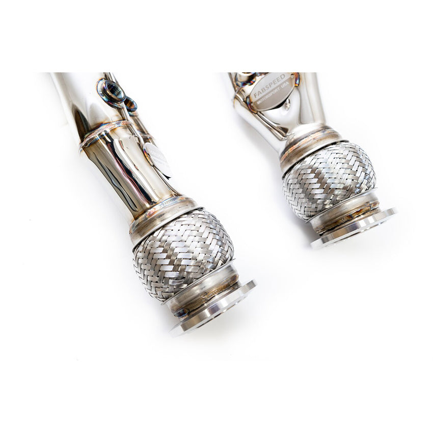 Fabspeed Sport Catalytic Converters for Lamborghini Aventador SVJ 2018-2020