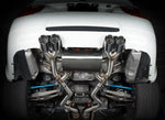 Turner Motorsport e92 M3 Stainless Steel Valved Axle Back Exhaust - Brushed Tips BMW M3 2008-2013
