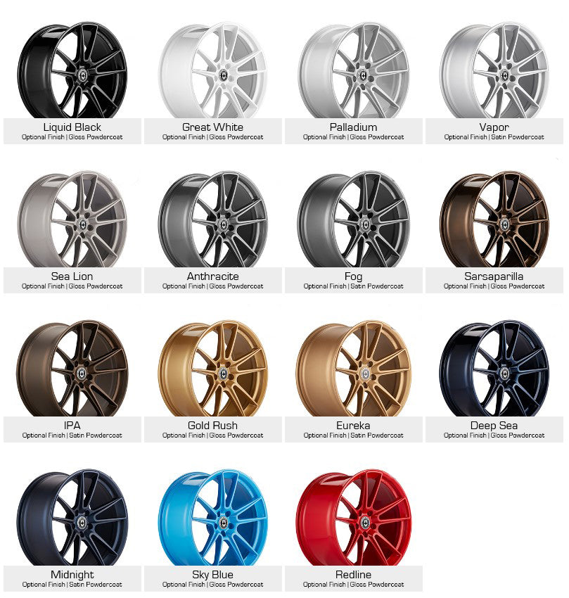 HRE FlowForm FF11 20" Inch Wheels Custom Finish For Audi S5 - AutoTalent