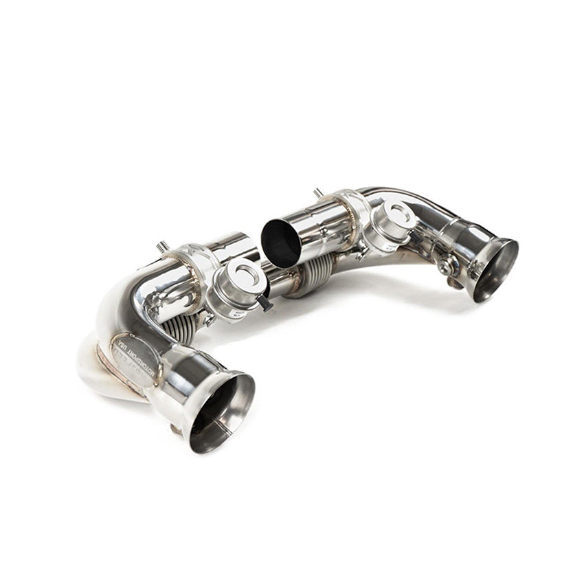 Fabspeed Side Muffler Bypass Pipes for Porsche 991.2 GT3 / GT3 RS 2017-2019