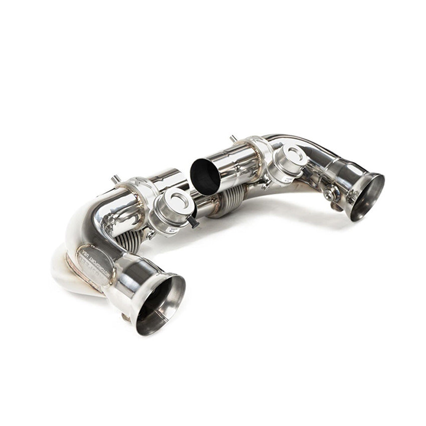 Fabspeed Side Muffler Bypass Pipes for Porsche 997.2 GT3 / GT3 RS 2010-2011