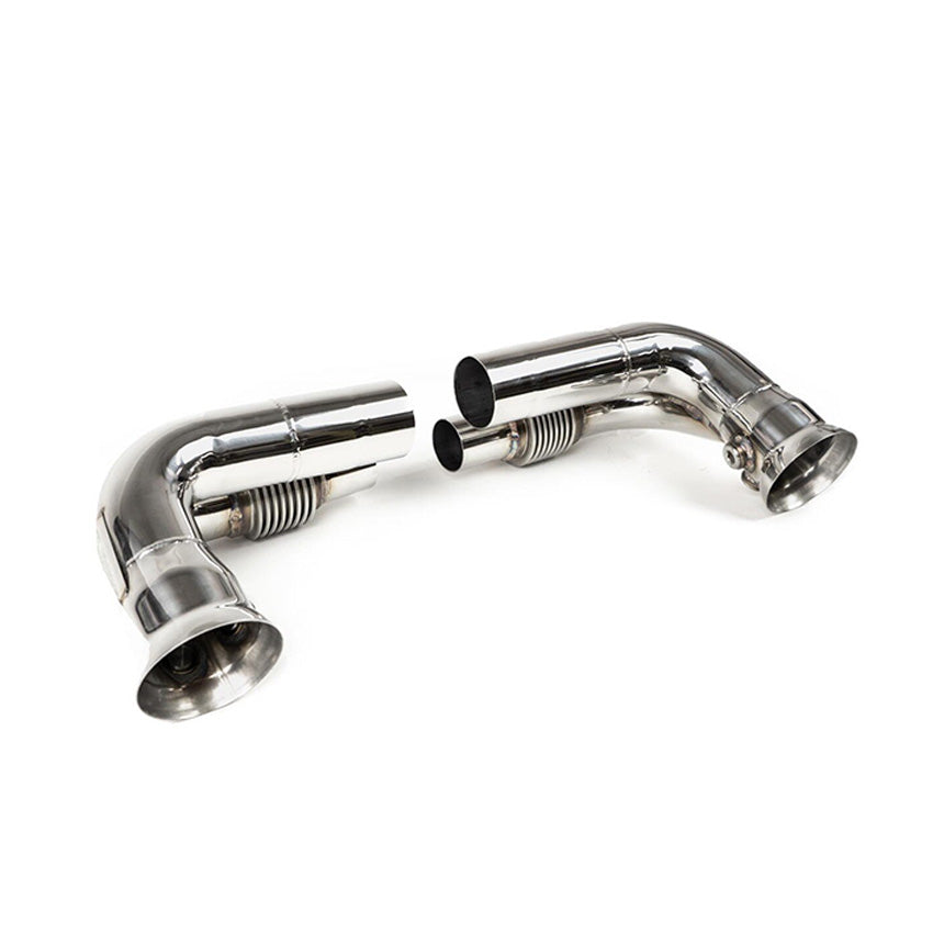 Fabspeed Side Muffler Bypass Pipes for Porsche 997.2 GT3 / GT3 RS 2010-2011