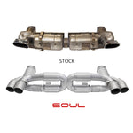 Soul Performance Sport X-Pipe Exhaust System For 997.1 Turbo - AutoTalent