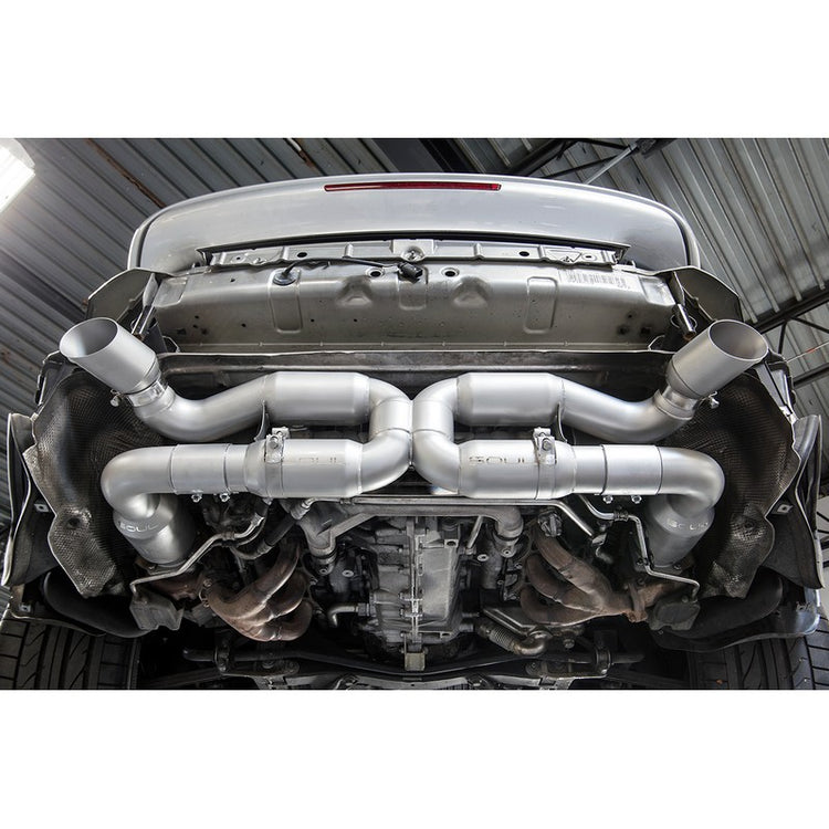 Soul Performance Sport X-Pipe Exhaust System For Porsche 997.1 Turbo - AutoTalent