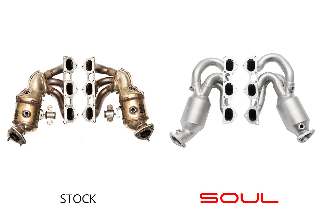 Soul Performance Street Headers | Porsche 718 GT4 / Spyder / GTS 4.0L 2020+