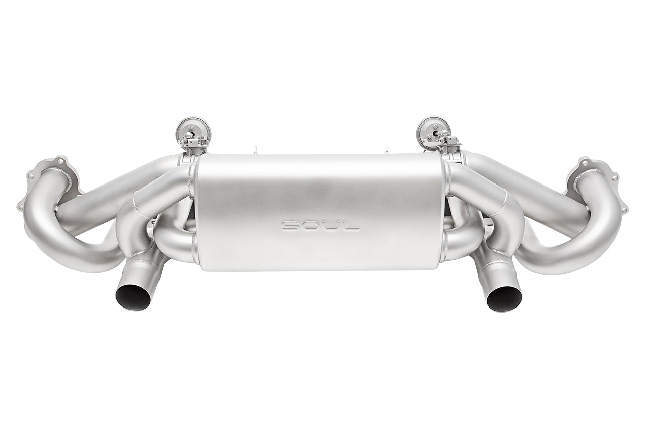 Soul Performance Valved Exhaust System | Porsche 718 GT4 / Spyder / GTS 4.0L 2020+