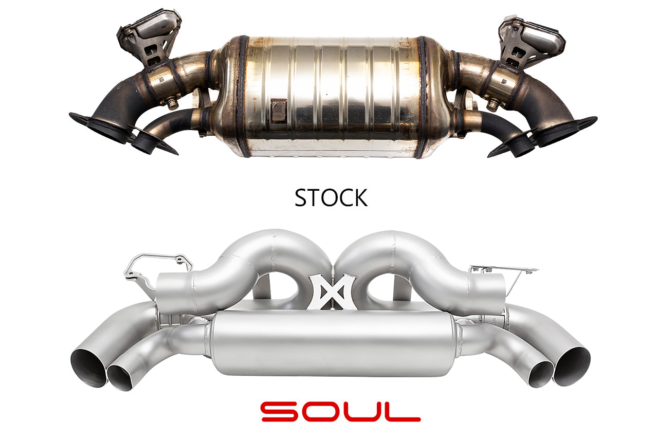 Soul Performance Valved Exhaust System | Porsche 992 Carrera 2020+