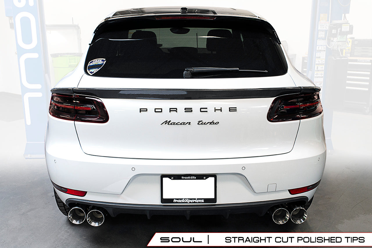 Soul Performance Resonated Muffler Bypass Exhaust | Porsche Macan 2016+