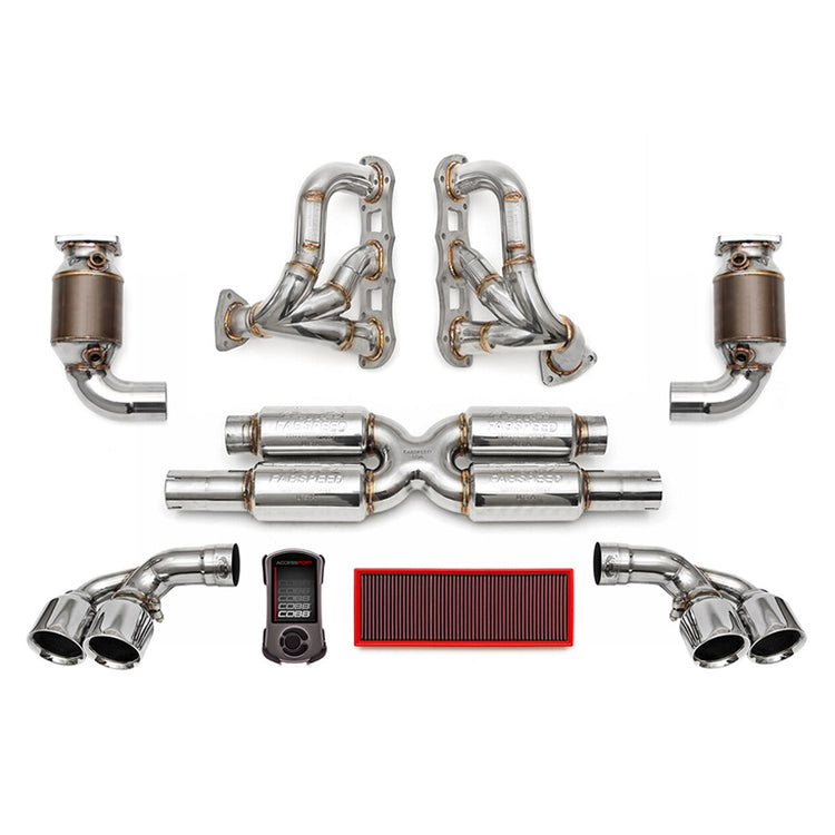 Fabspeed Supersport STREET Performance Package for Porsche 991.2 Turbo / Turbo S 2013-2016