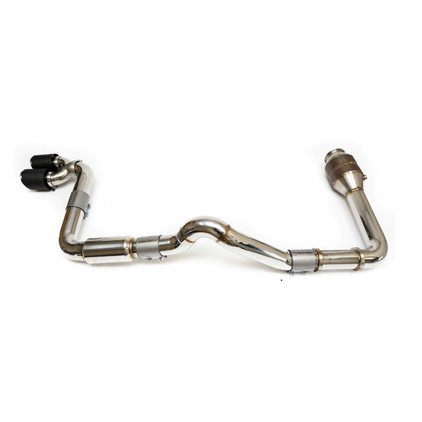 Fabspeed Supercup Turboback Exhaust System for Porsche 718 Boxster/Cayman 2017-2021