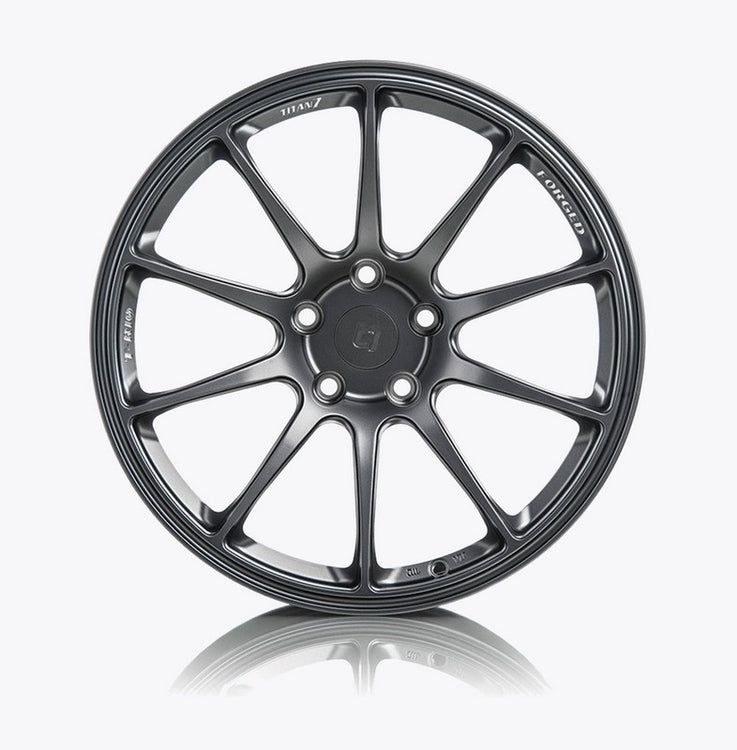 P95 R10 Rims Titan 7 T-R10 18x9.5 5x120 45mm Satin Titanium Forged Wheels For Honda ...