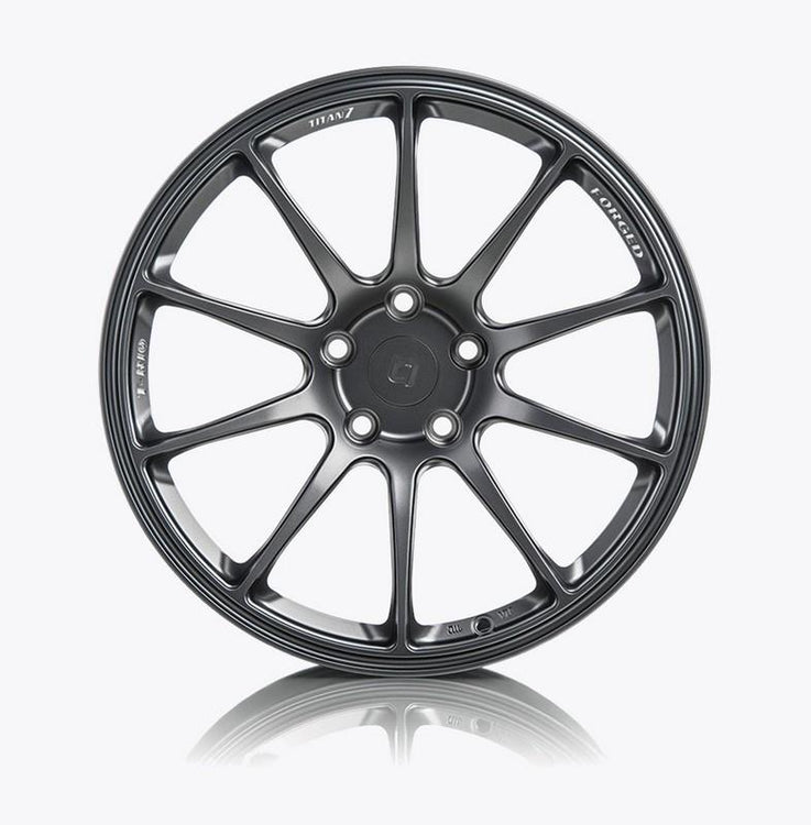Titan 7 18 Inch T-R10 Satin Titanium Forged Wheels For BMW M3 - AutoTalent