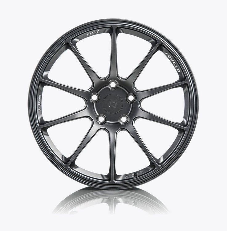 Titan 7 18 Inch T-R10 Satin Titanium Forged Wheels For Nissan 350Z - AutoTalent