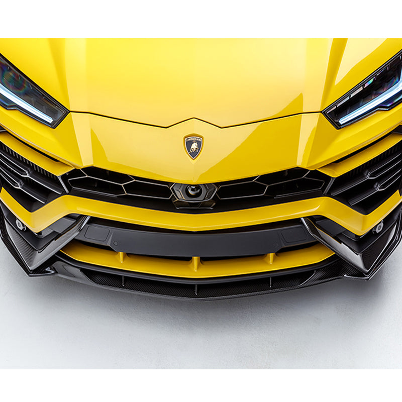 Vorsteiner Rampante Edizione Aero Front Spoiler Carbon Fiber PP 2x2 Glossy for Lamborghini Urus 2018-2020