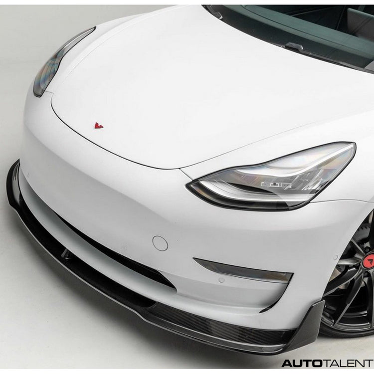 Vorsteiner Aero Front Spoiler Carbon Fiber For Tesla 3 - AutoTalent 