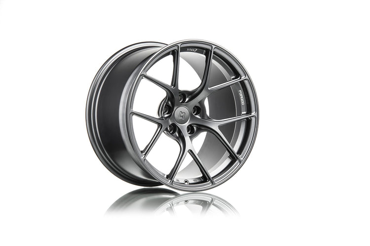 Toyota Rims Titanium Titan 7 T-S5 19 inch Satin Titanium Forged Wheels for Toyota GR Supra ...