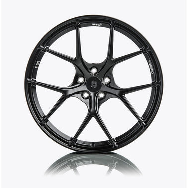 Titan 7 18 Inch T S5 Satin Titanium Forged Wheels For Tesla Model 3 AutoTalent