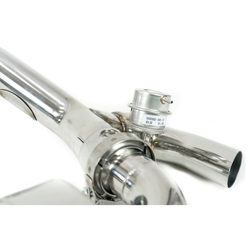 Fabspeed TrackTec Valved Bypass Exhaust System for Porsche 987.2 Boxster/Cayman/Cayman R/Spyder 2009-2012