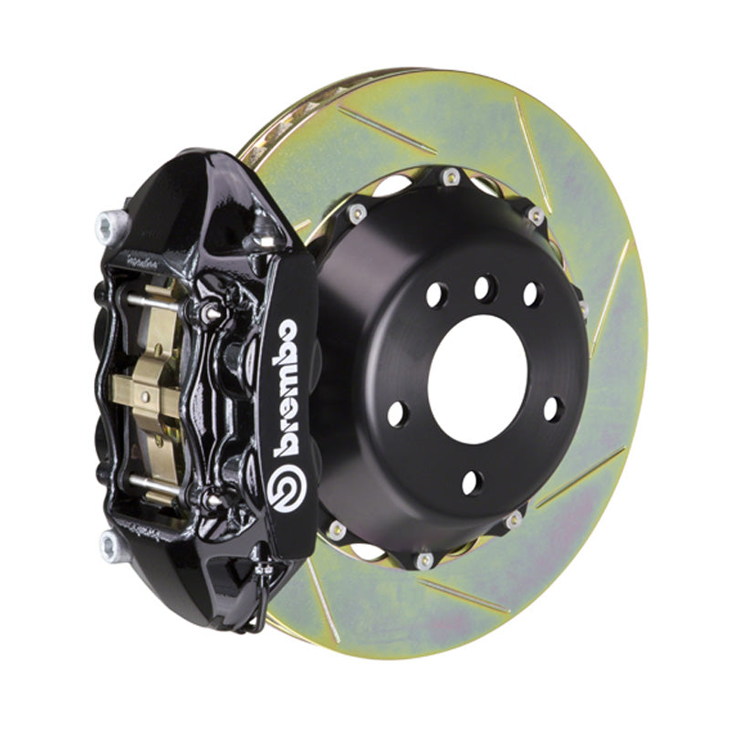 Brembo GT 345x28mm 4 Piston Rear Big Brake Kit for Porsche 981.1 Boxster Spyder (PCCB Equipped) 2016