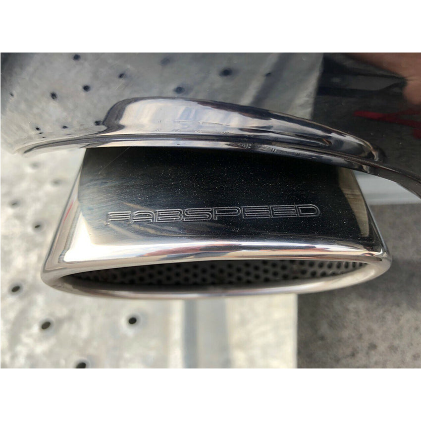 Fabspeed Deluxe Oval Style Tips for Porsche 964 Turbo 965 1990-1994