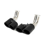 Fabspeed Deluxe Quad-Style Tips - Short for Porsche 996 Carrera 1999-2004