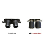 Fabspeed Deluxe Dual Style Tips for Porsche 991.2 GT3 / GT3 RS 2017-2019