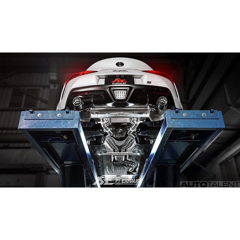 FI Exhaust Valvetronic Cat-Back System For Supra 3.0T - AutoTalent