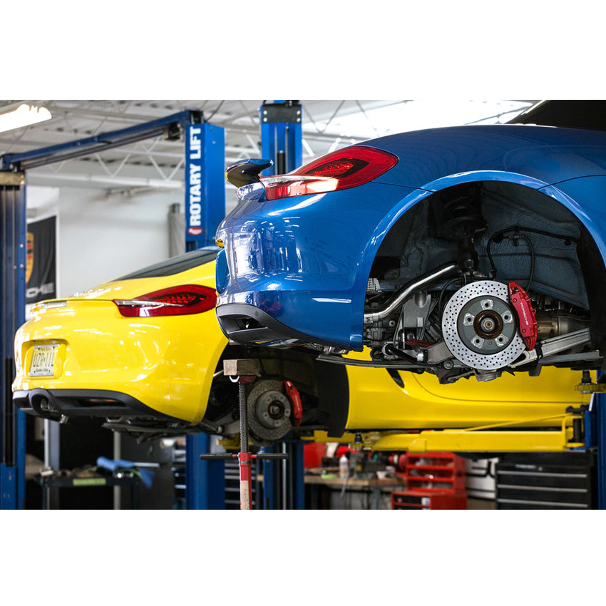 Fabspeed TrackTec Valved Bypass Exhaust System for Porsche 981 Boxster/Cayman 2013-2016