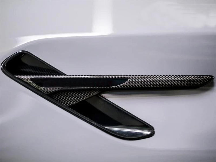 AutoTecknic Aero Carbon Fiber Fender Trim For BMW F90 M5 - AutoTalent