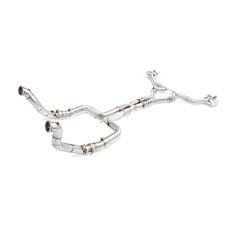 FI Exhaust Stainless Downpipes For Maserati Levante 2017-2020