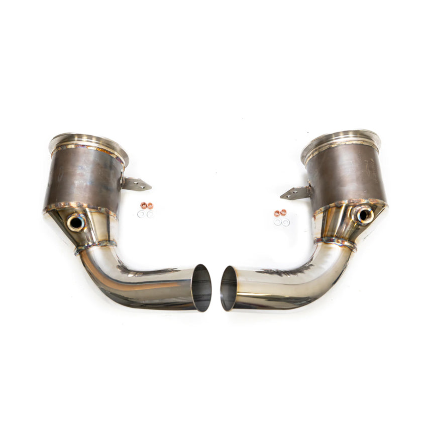 Fabspeed Sport Catalytic Converters for Porsche 992 Carrera 2020-2021