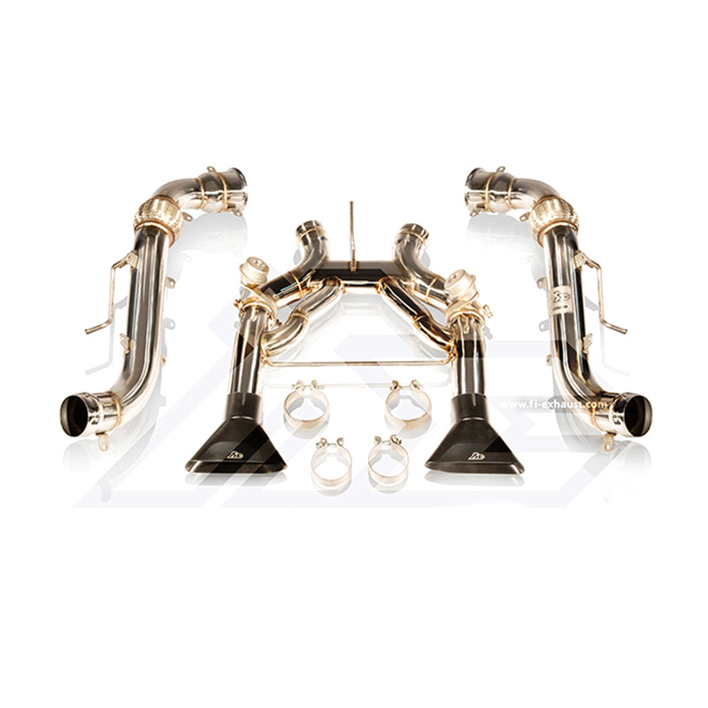 FI Exhaust Downpipes For McLaren MP4 12C 2011-2014