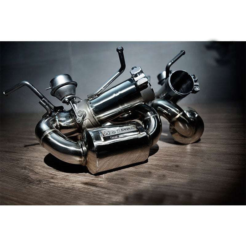 FI Exhaust Axleback Exhaust System For Ferrari 488 GTB 2015-2020