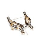 FI Exhaust Non Valve Axleback Exhaust System For McLaren MP4 12C 2011-2014