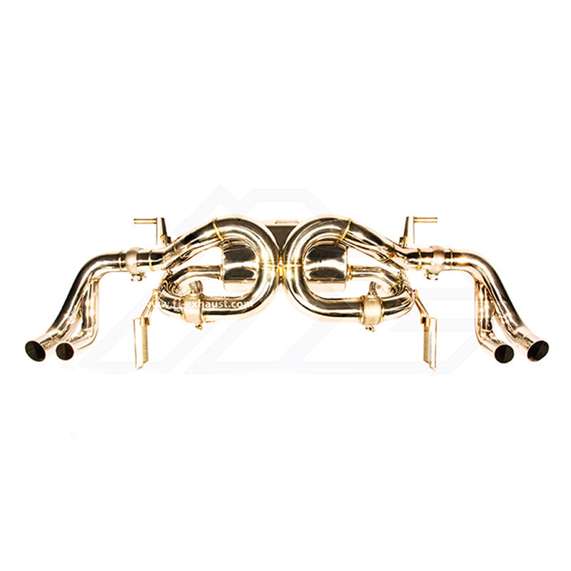 FI Exhaust Long Tube Catless Header SS For Lamborghini Gallardo LP570-4 2008-2020