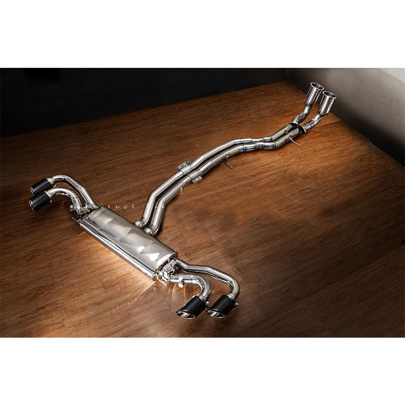 FI Exhaust Stainless Racing 100 cell Downpipe For Lamborghini Urus 2018-2020