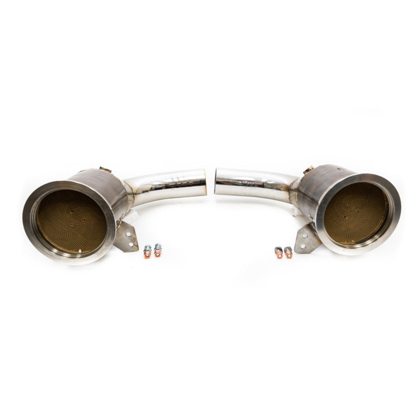 Fabspeed Sport Catalytic Converters for Porsche 992 Carrera 2020-2021