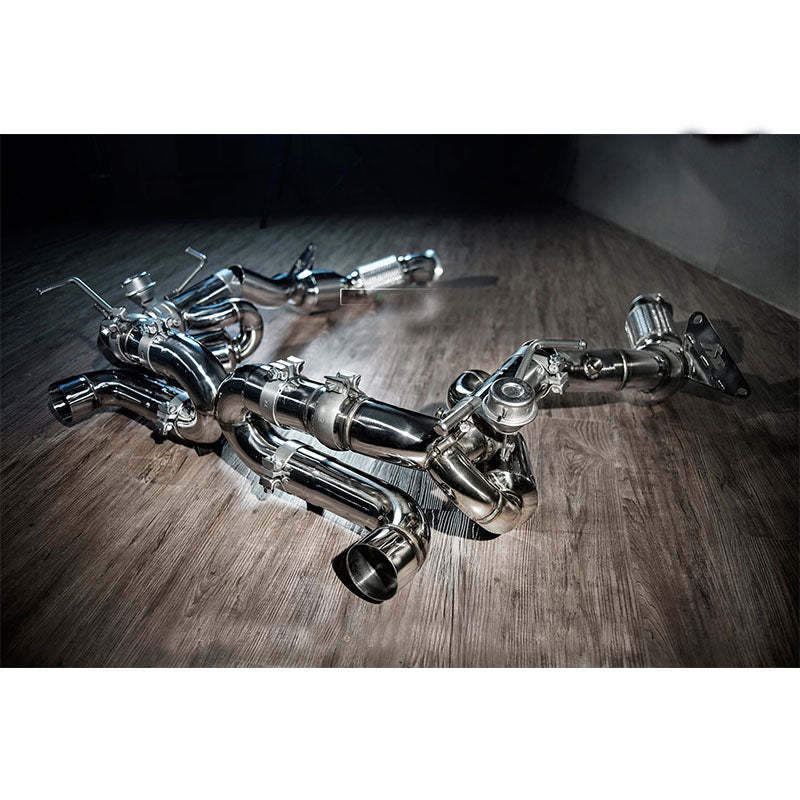 FI Exhaust Axleback Exhaust System For Ferrari 488 GTB 2015-2020