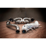 FI Exhaust Ultra High Flow Catless & Heat Protector Downpipe For McLaren 720s 2017-2020