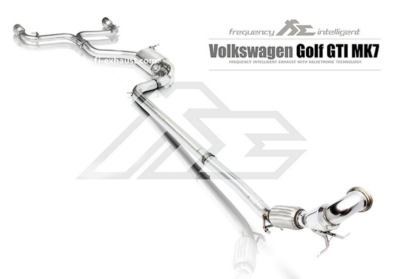 FI Exhaust Valvetronic Cat-Back System For Volkswagen Golf GTi - AutoTalent