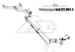 FI Exhaust Valvetronic Cat-Back System For Volkswagen Golf GTi - AutoTalent
