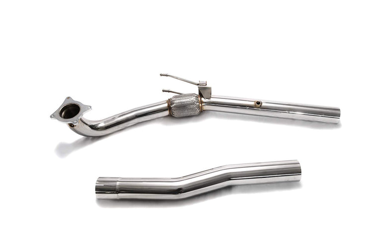 ARMYTRIX High-Flow Performance Race Downpipe | Secondary Downpipe 76mm For Volkswagen Golf MK6 R20 2010-2014