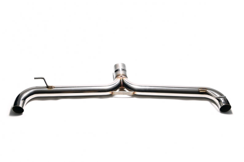 ARMYTRIX Stainless Steel Valvetronic Catback Exhaust System Dual Chrome Silver Tips For Volkswagen Scirocco R 2.0TSI 2009-2021