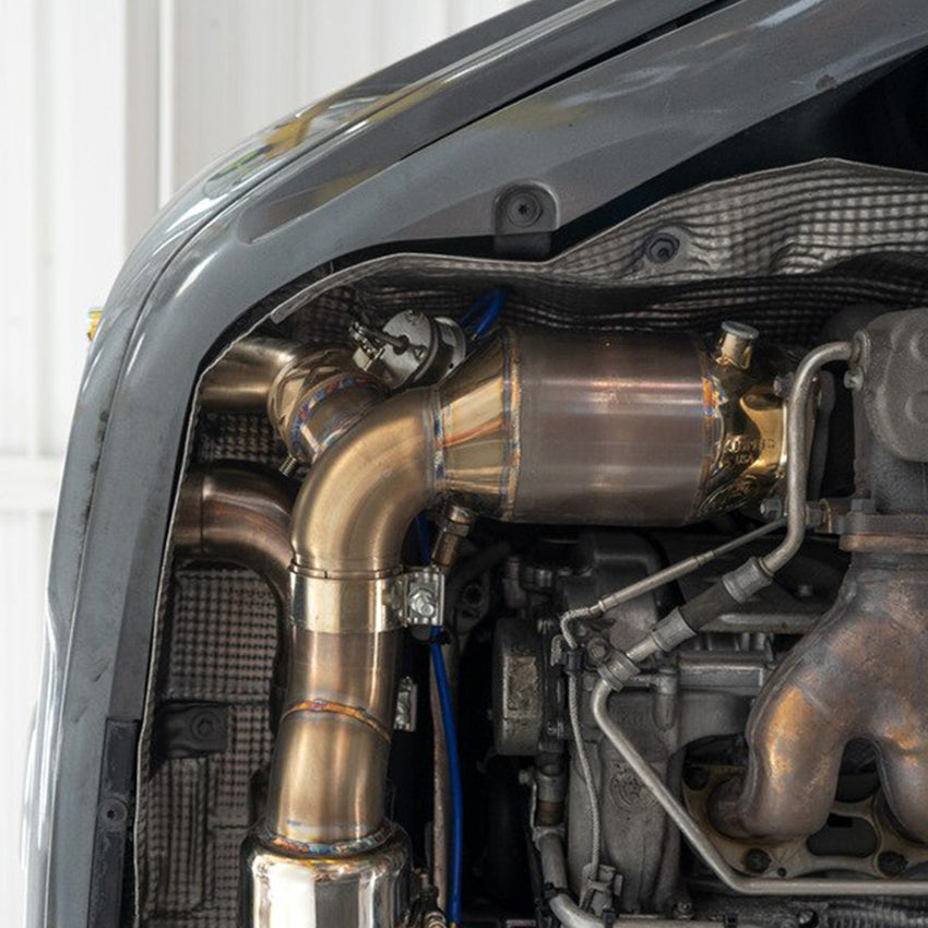 Fabspeed Valvetronic Supersport X-Pipe Exhaust System for Porsche 997.2 Turbo / Turbo S 2010-2012