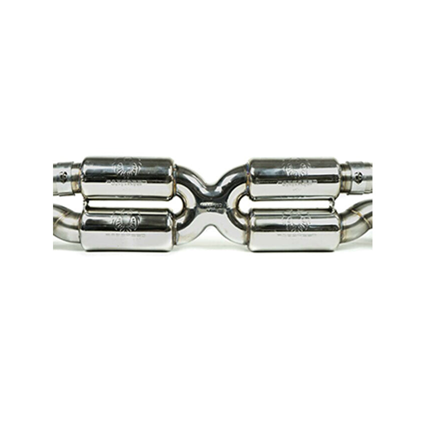 Fabspeed Valvetronic Supersport X-Pipe Exhaust System for Porsche 997.2 Turbo / Turbo S 2010-2012