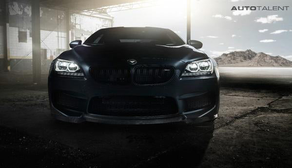 Vorsteiner Aero Front Spoiler Carbon Fiber PP 1x1 Glossy BMW F12 M6 VRS Program - autotalent