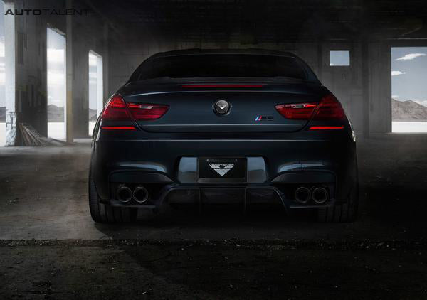Vorsteiner Aero Decklid Spoiler Carbon Fiber PP 1x1 Glossy BMW F12 M6 VRS Program - autotalent